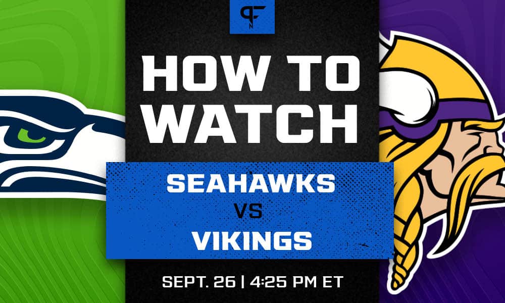 Vikings vs. Seahawks live stream: TV channel, how to watch