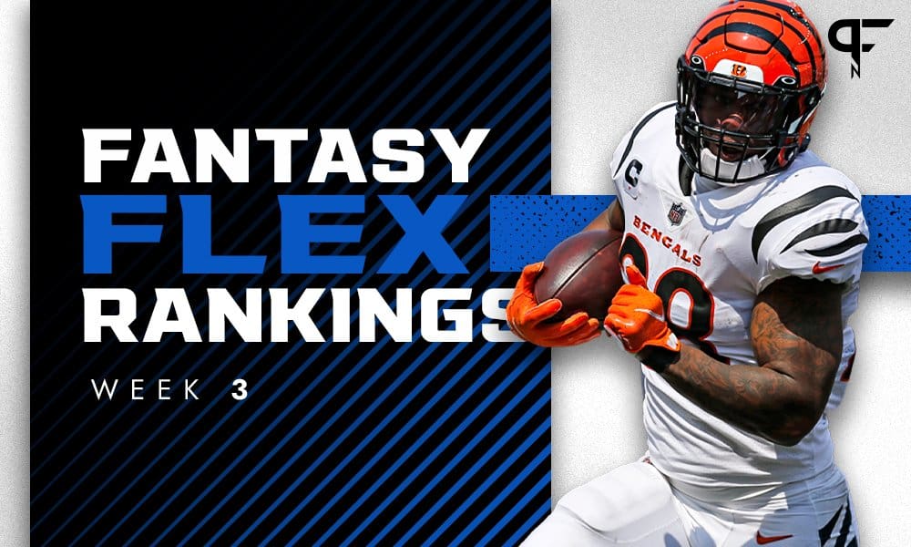 Fantasy football rankings: Flex top 150 for Week 3