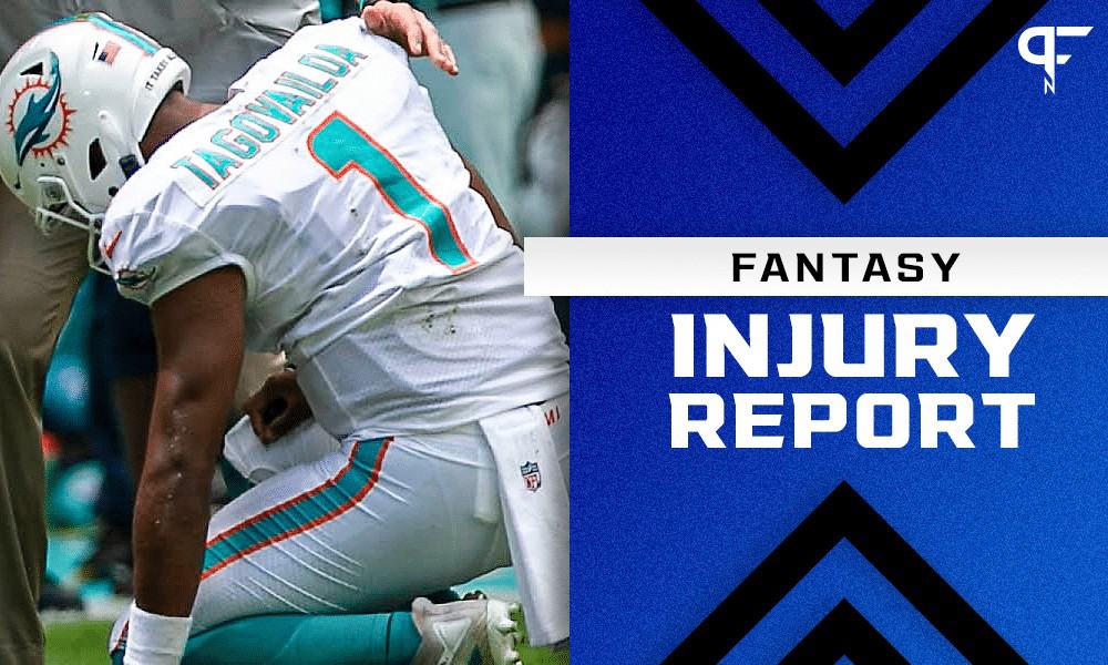 Week 2 NFL Injury Recap & Analysis: Tua Tagovailoa injures ribs, Diontae  Johnson suffers concerning knee injury, NFL News, Rankings and Statistics