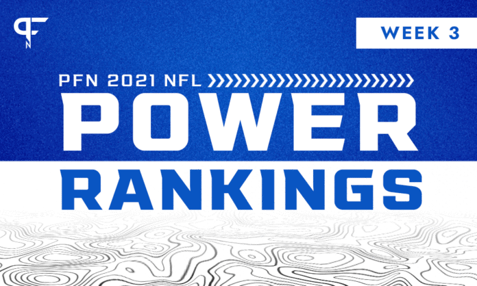 NFL Power Rankings Week 3: You are what your record says you are