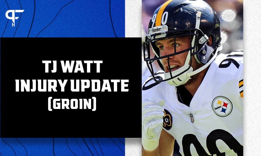 Steeleers' T.J. Watt out with a groin injury vs. Raiders