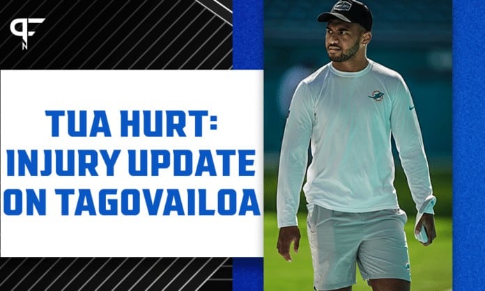 Injury update on Miami Dolphins QB Tua Tagovailoa