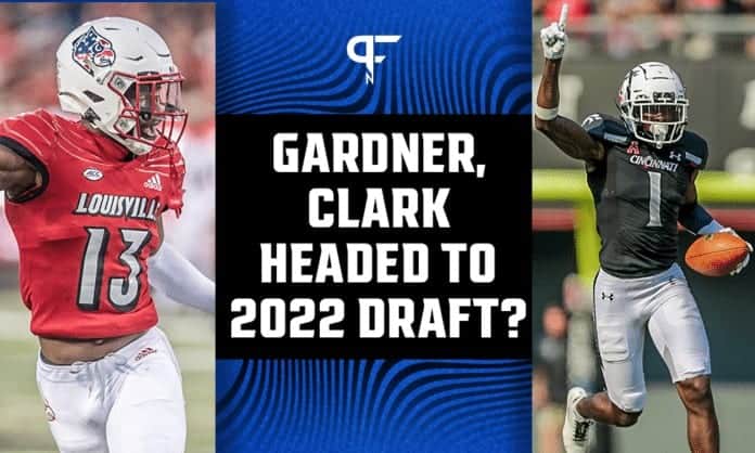 Junior corners Ahmad Gardner, Kei’Trel Clark headed to the 2022 NFL Draft?
