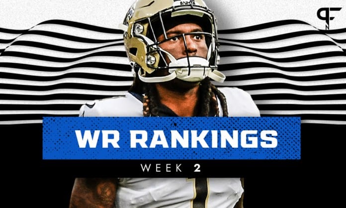 Fantasy football rankings, Week 2: Top 100 PPR WR rankings