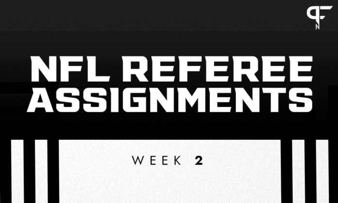 Week 2 NFL Referee Assignments: Refs assigned for each game this week