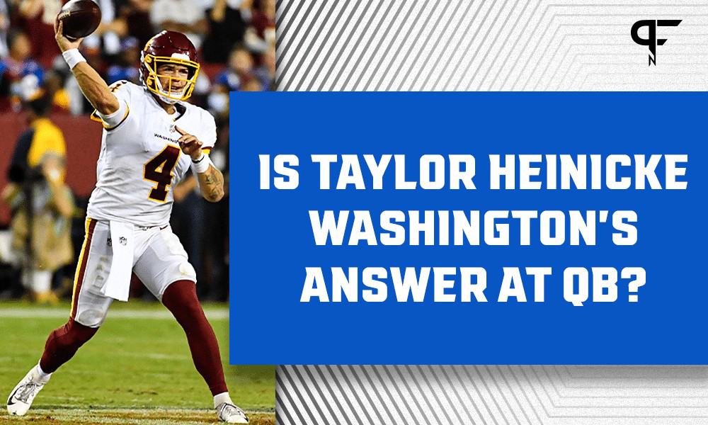 Washington Commanders: Was Taylor Heinicke a Figment of Our Imaginations? -  Hogs Haven