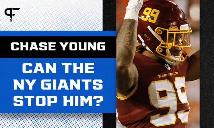 Neutralize Chase Young? Giants up for the mammoth challenge on Thursday Night Football