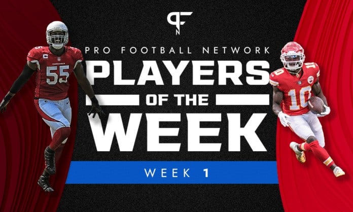 NFL on X: NFC Players of the Week! (Week 1)  / X