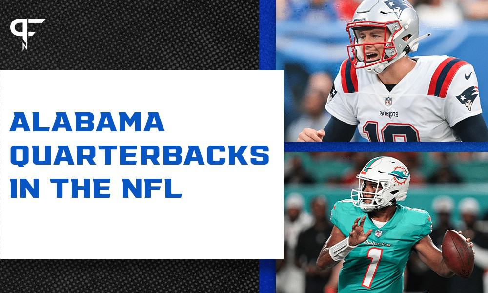 Alabama quarterbacks in the NFL headlined by Jalen Hurts, Tua Tagovailoa,  and Mac Jones in Week 1