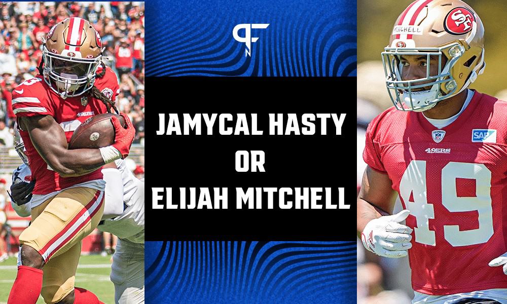 Trey Sermon inactive, will JaMycal Hasty and Eli Mitchell see more