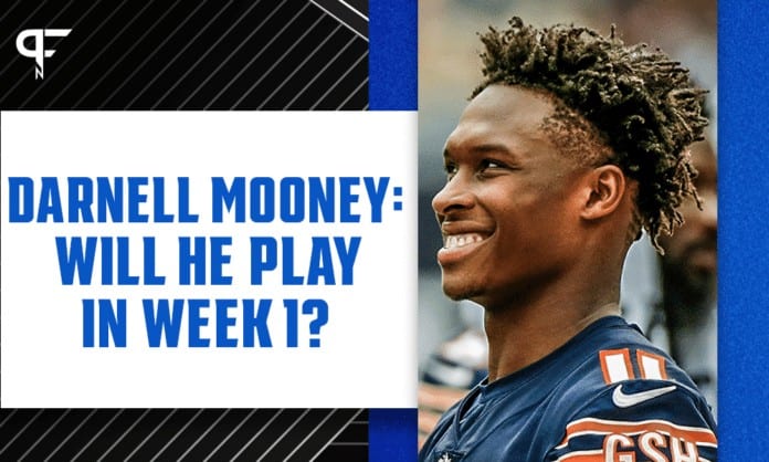 Is Darnell Mooney playing on Sunday night? Fantasy injury update