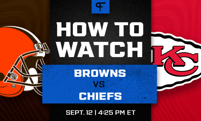 Watch chiefs browns game hot sale