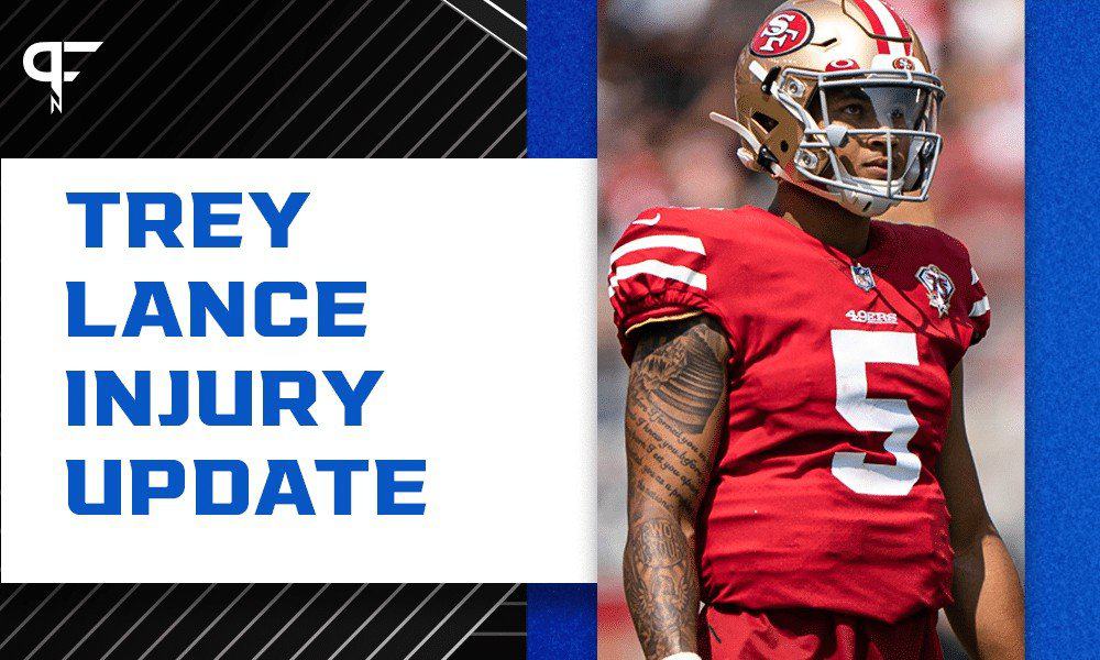 49ers rookie QB Trey Lance's injured finger healing - The San