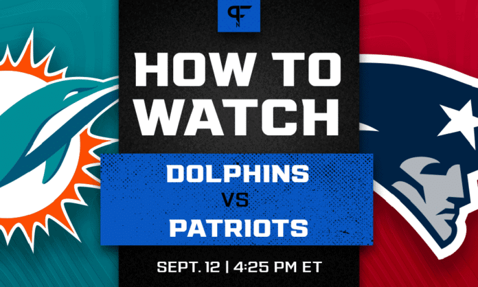 How to watch hot sale patriots dolphins game