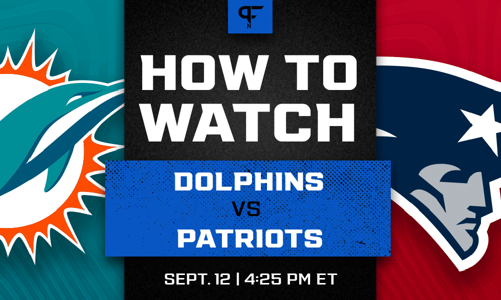 Patriots vs. Dolphins: Free live stream, TV channel, how to watch Week 1  game 