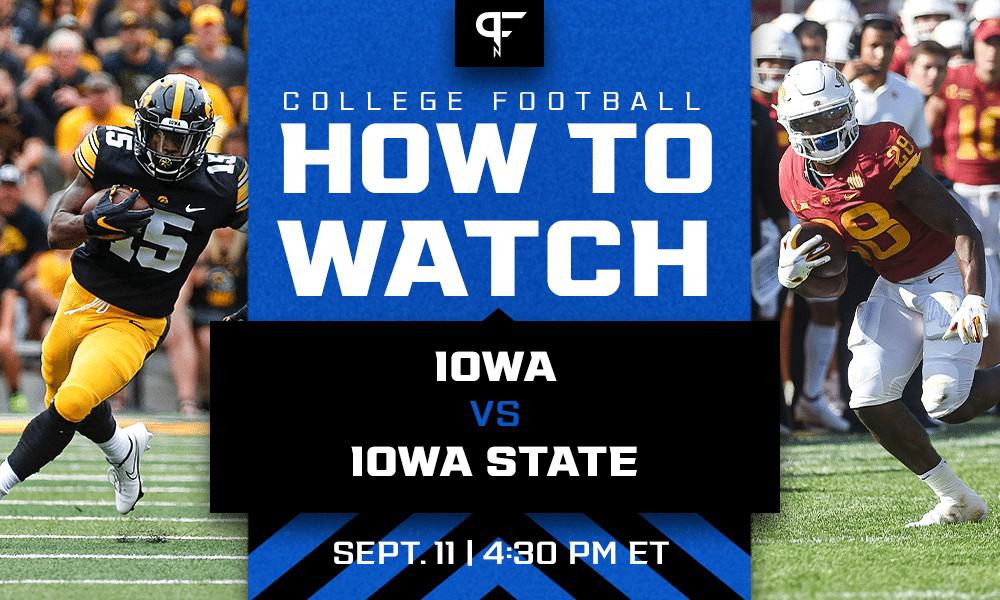 How can i watch the iowa deals state football game