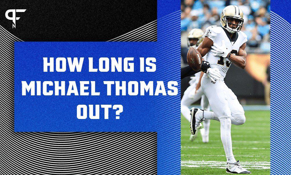 Saints' Wide Receiver Michael Thomas To Go On Injured Reserve