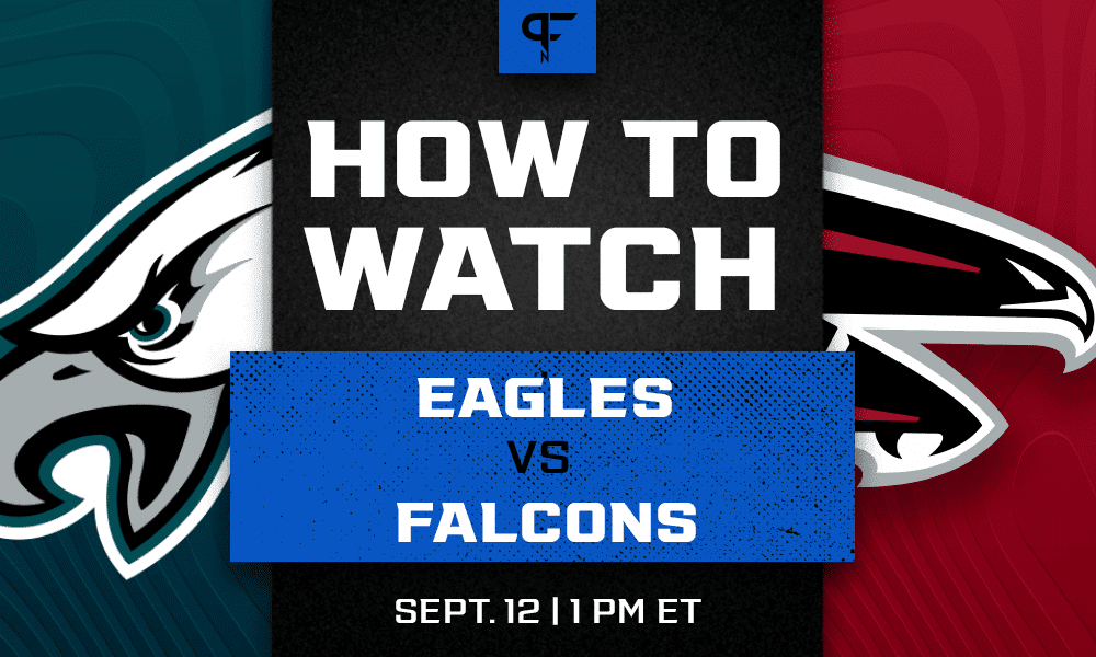 Eagles vs. Falcons live stream: How to watch Sunday's Week 1 NFL game on  FOX via live stream - DraftKings Network