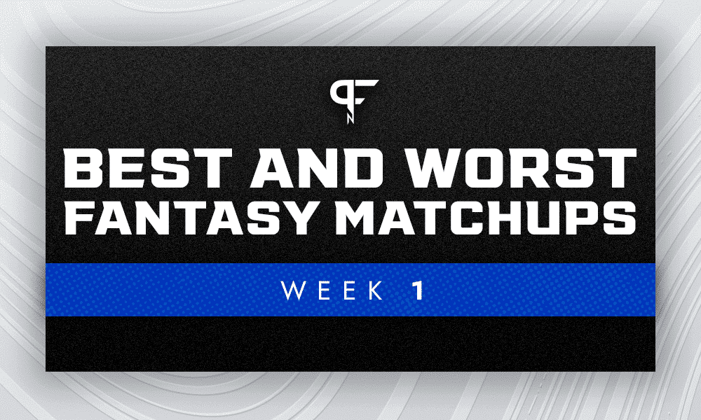 Best and worst fantasy football matchups for Week 1 NFL games