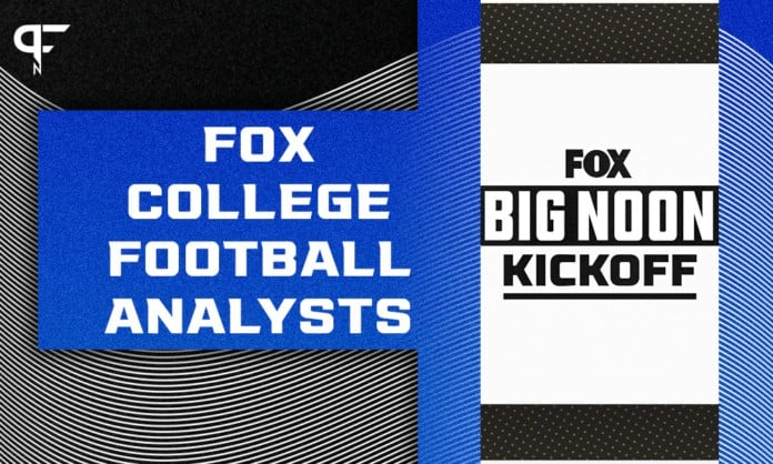 FOX College Football Analysts: Bob Stoops, Brady Quinn, Gus Johnson, Joel Klatt headline Big Noon shows