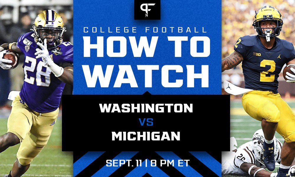 How to watch hot sale michigan football today