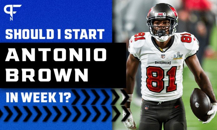 Should I start Antonio Brown in Week 1? Fantasy outlook vs. the