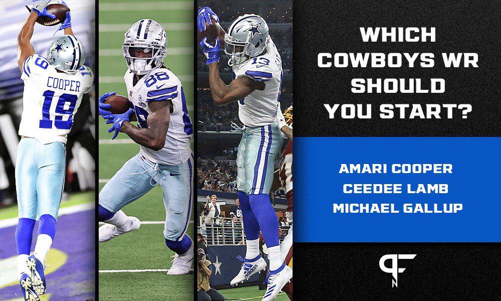 Amari Cooper vs. CeeDee Lamb vs. Michael Gallup