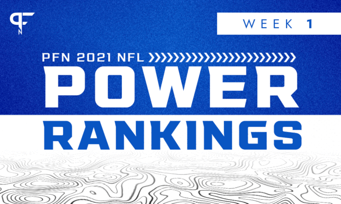 The Week 1 NFL schedule rankings