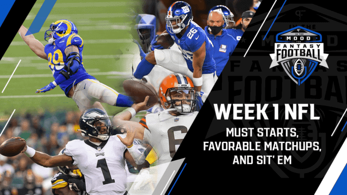 In the Mood for Fantasy Football Podcast: Start 'em or sit 'em for Week 1