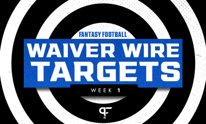Week 1 Waiver Wire: Best pickups and targets for fantasy football include  Justin Fields & Tyrell