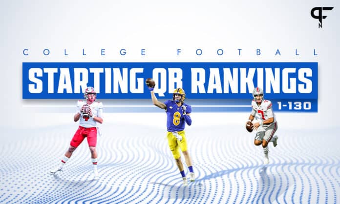 College Football QB Power Rankings: Ranking all 130 starting quarterbacks  for 2021