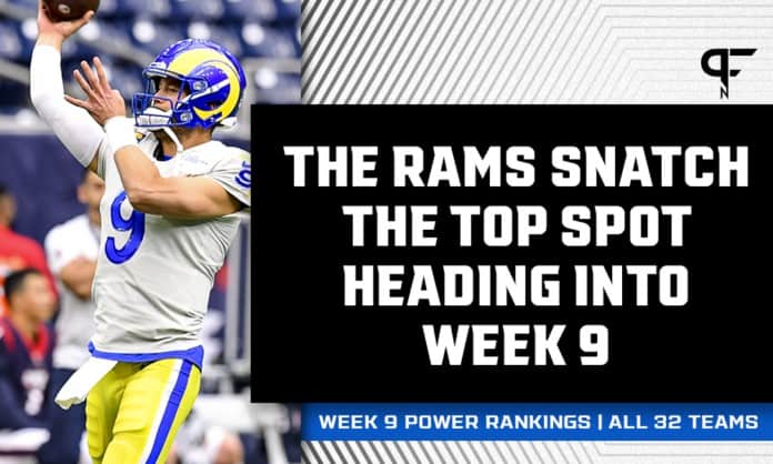 NFL Power Rankings Week 9: Rams climb to top spot, Browns tumble, and the Saints win with Siemian