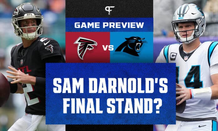 Carolina Panthers vs. Atlanta Falcons: Sam Darnold struggling, Kyle Pitts already a superstar