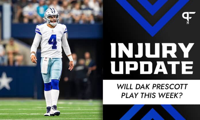 Is Dak Prescott playing this week? Latest news on Cowboys QB's