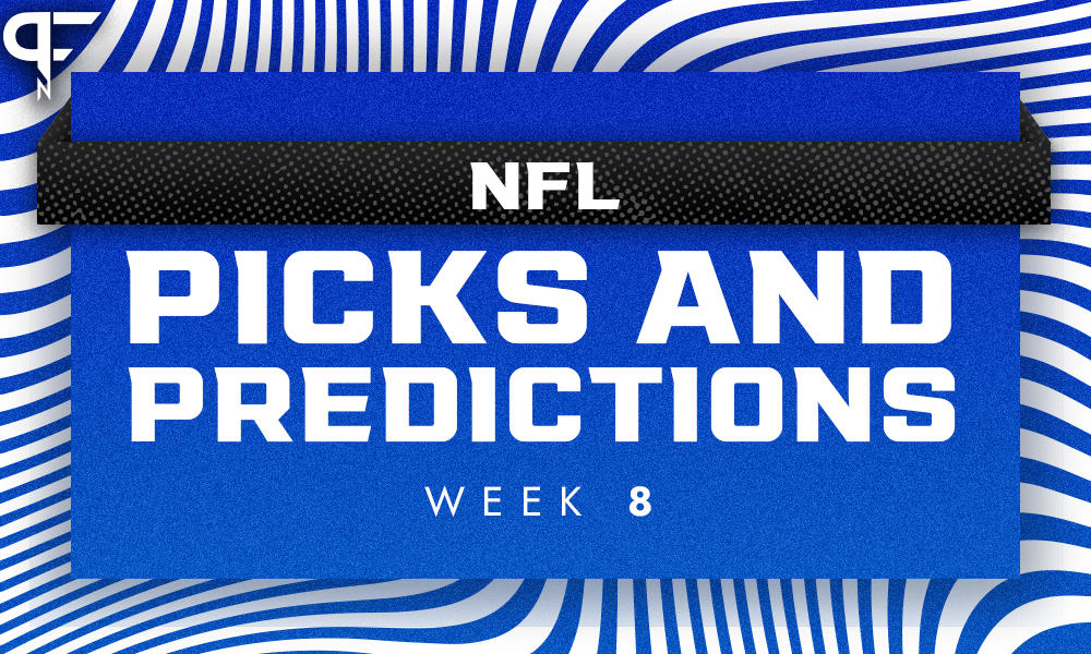 nfl 2022 week 8 predictions
