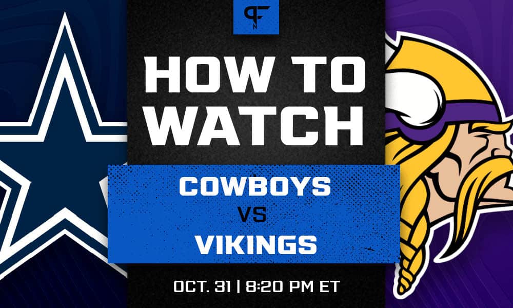 how to watch vikings cowboys