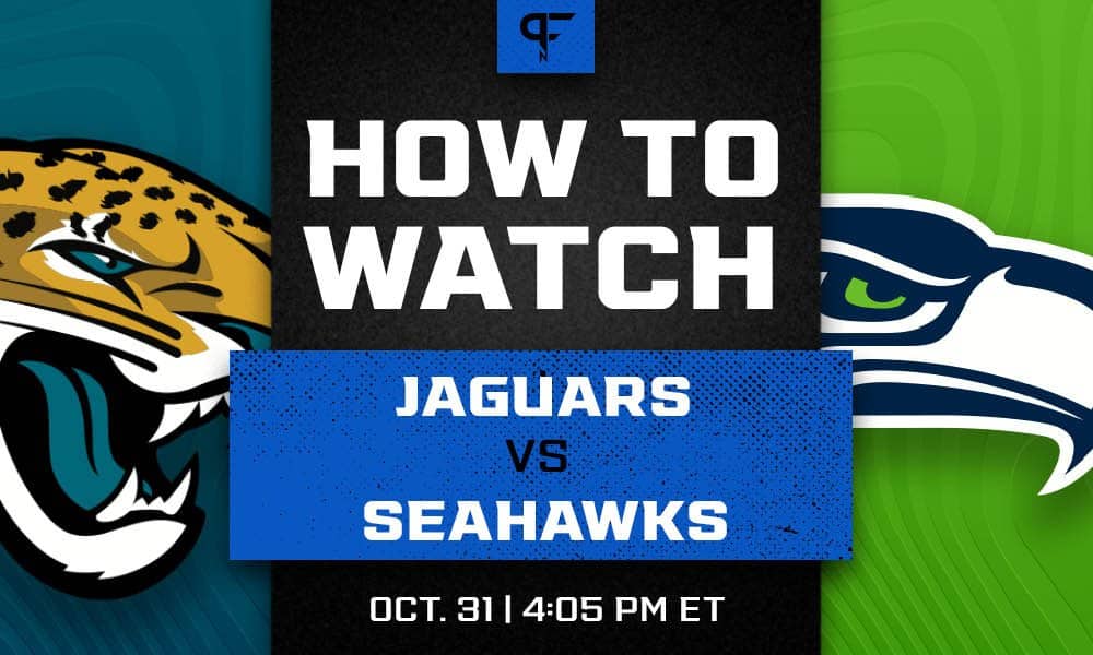 Jaguars vs. Seahawks live stream: How to watch Sunday's Week 8 NFL