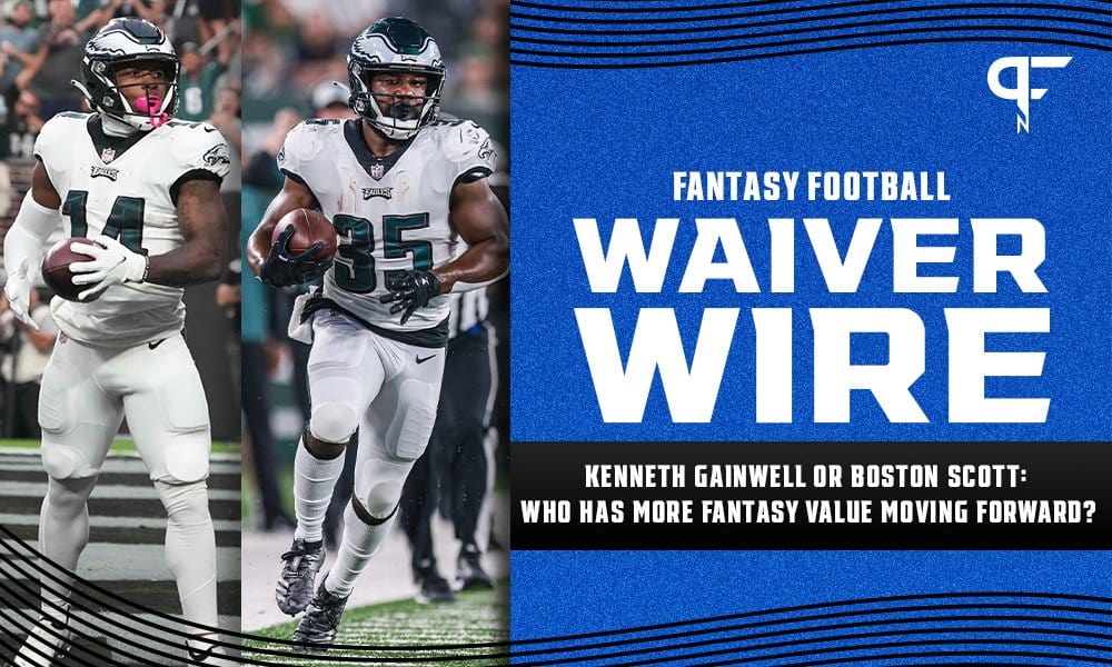 Fantasy Football Waiver Wire Week 8: Kenneth Gainwell Is a Top