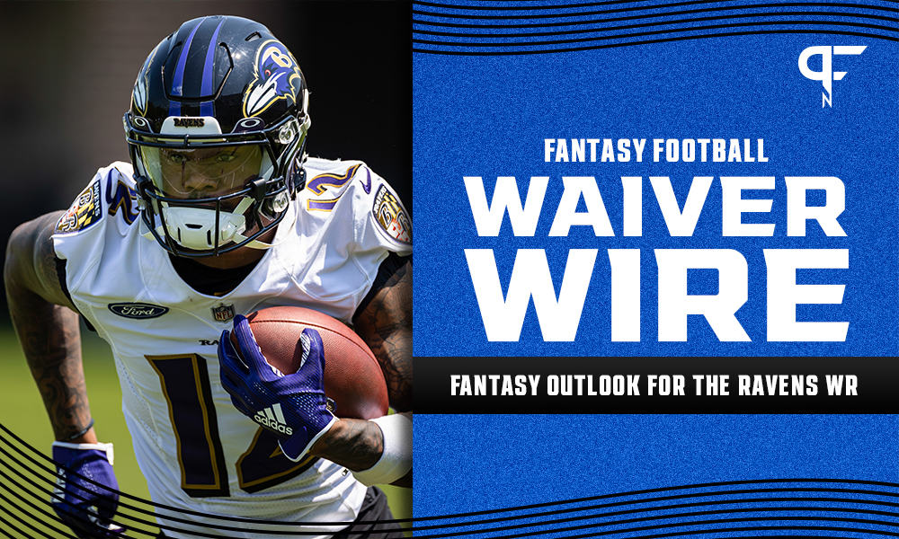 Fantasy football spotlight: WR Rashod Bateman, Ravens