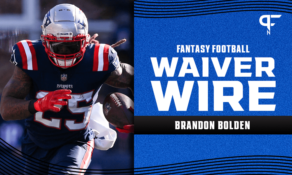 Brandon Bolden Waiver Wire Week 8: Do you need the Patriots RB?