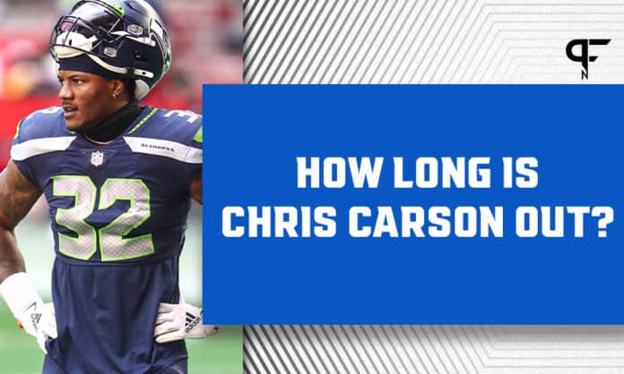 Fantasy football injury outlook: RB Chris Carson, Seahawks