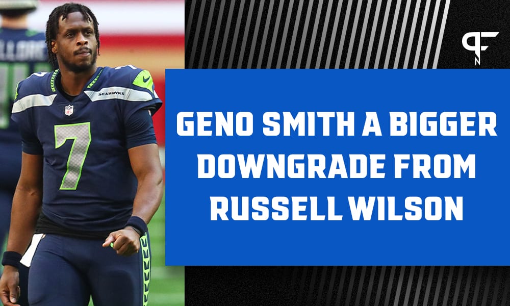 Geno Smith a bigger downgrade from Russell Wilson than most would