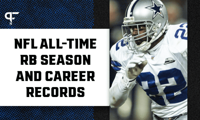 NFL all-time RB season and career records