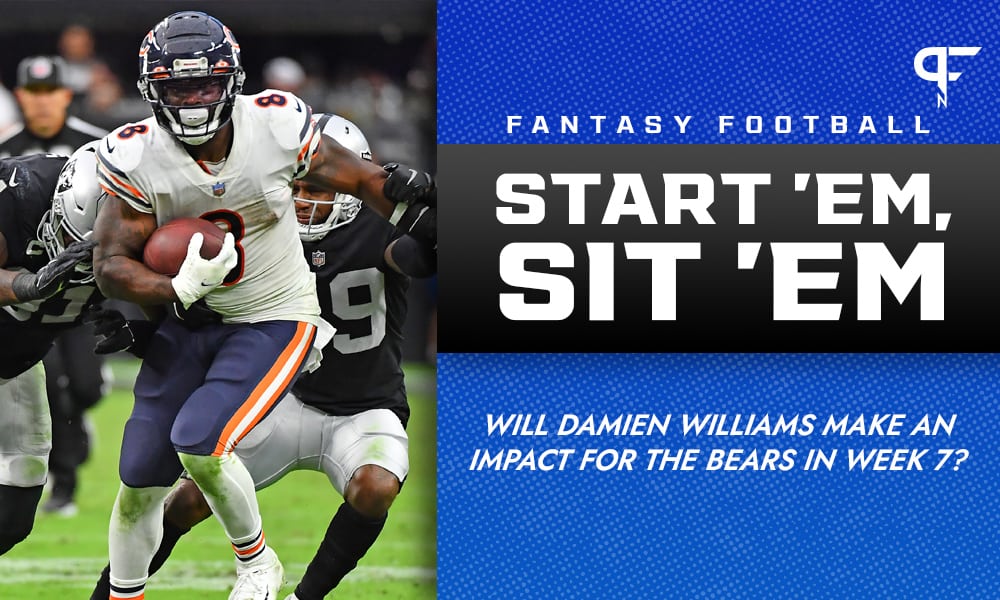 NFL Fantasy 2022 Start 'Em, Sit 'Em Week 7: Running backs