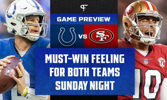 What channel is the Colts vs. 49ers Sunday Night Football game on