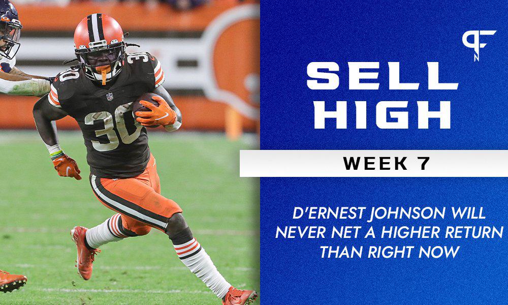 Fantasy Football Week 7 Waiver Wire: D'Ernest Johnson Has Major