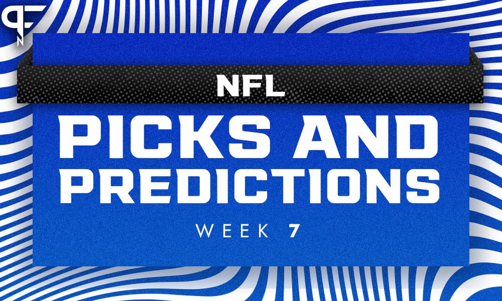 nfl picks predictions week 7