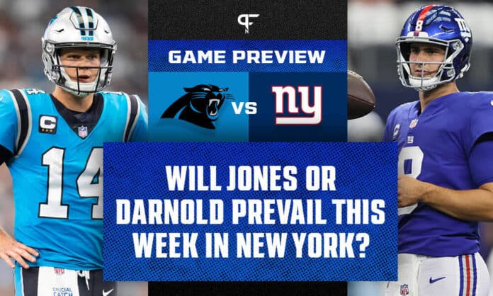 What time is the New York Giants vs. Carolina Panthers game