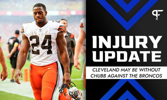 Nick Chubb Injury Update: Browns RB set for another week on the sideline