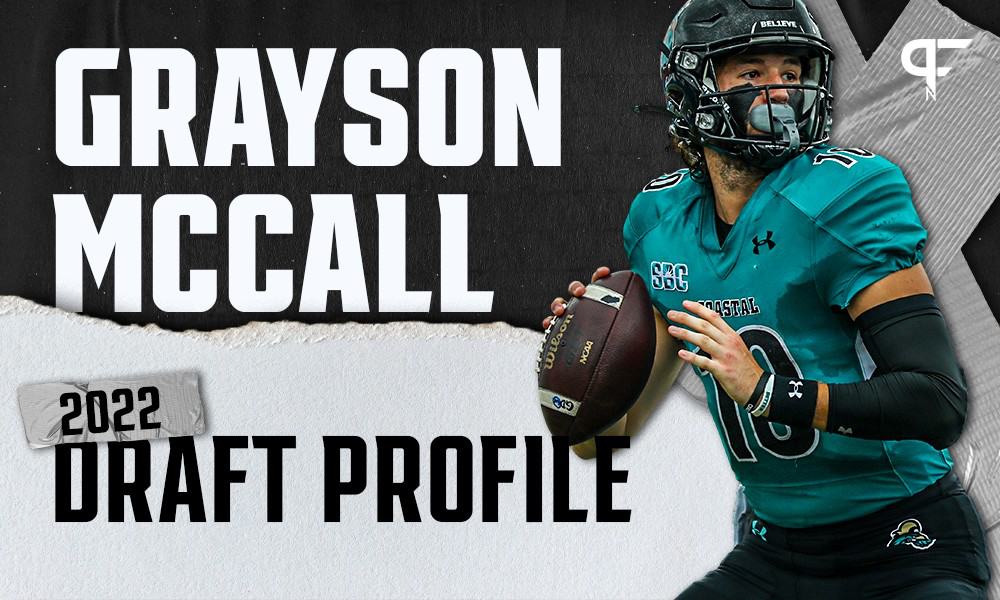 Grayson McCall, Coastal Carolina QB NFL Draft Scouting Report